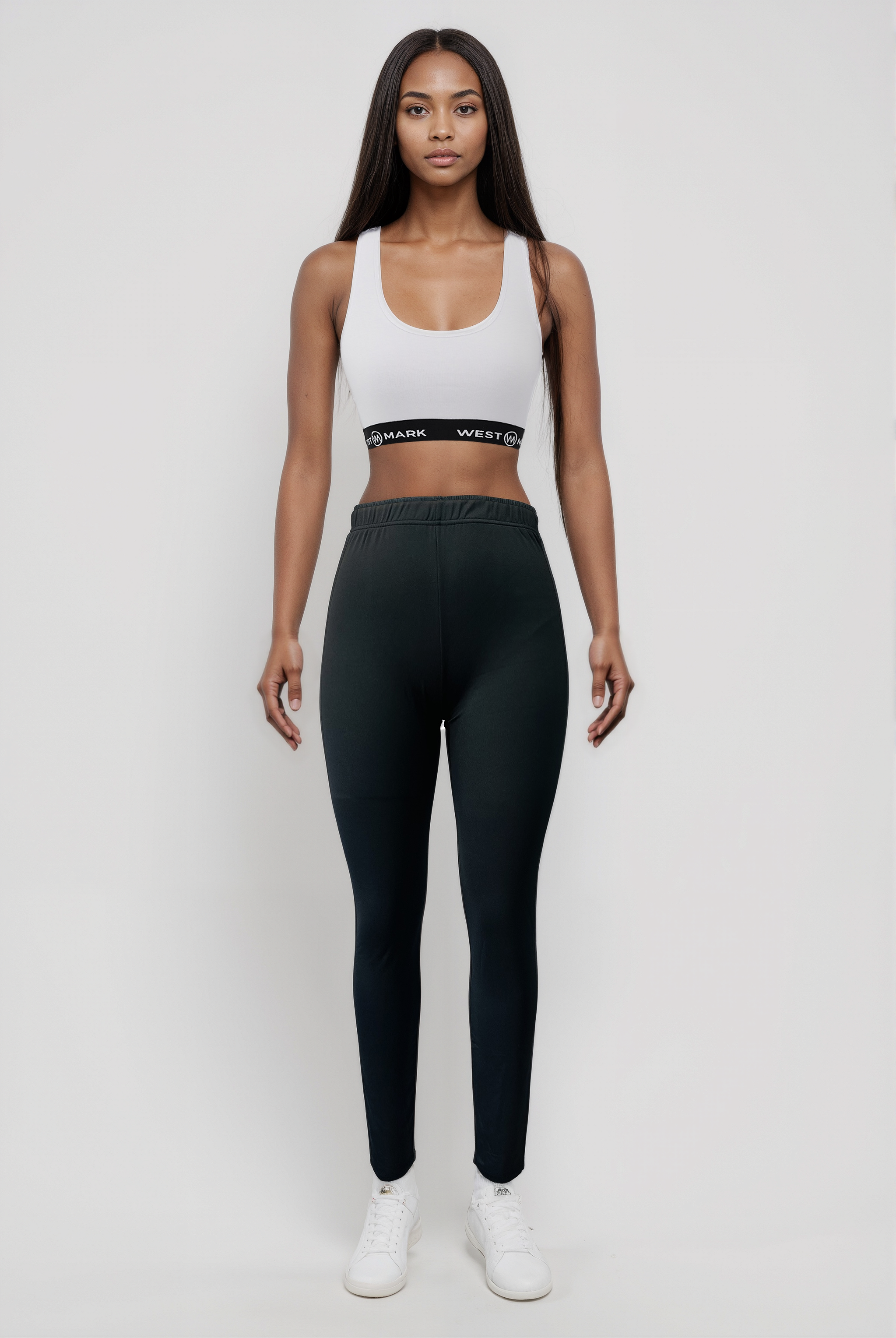 LILLIAN LONG LEGGING in Black OPT2
