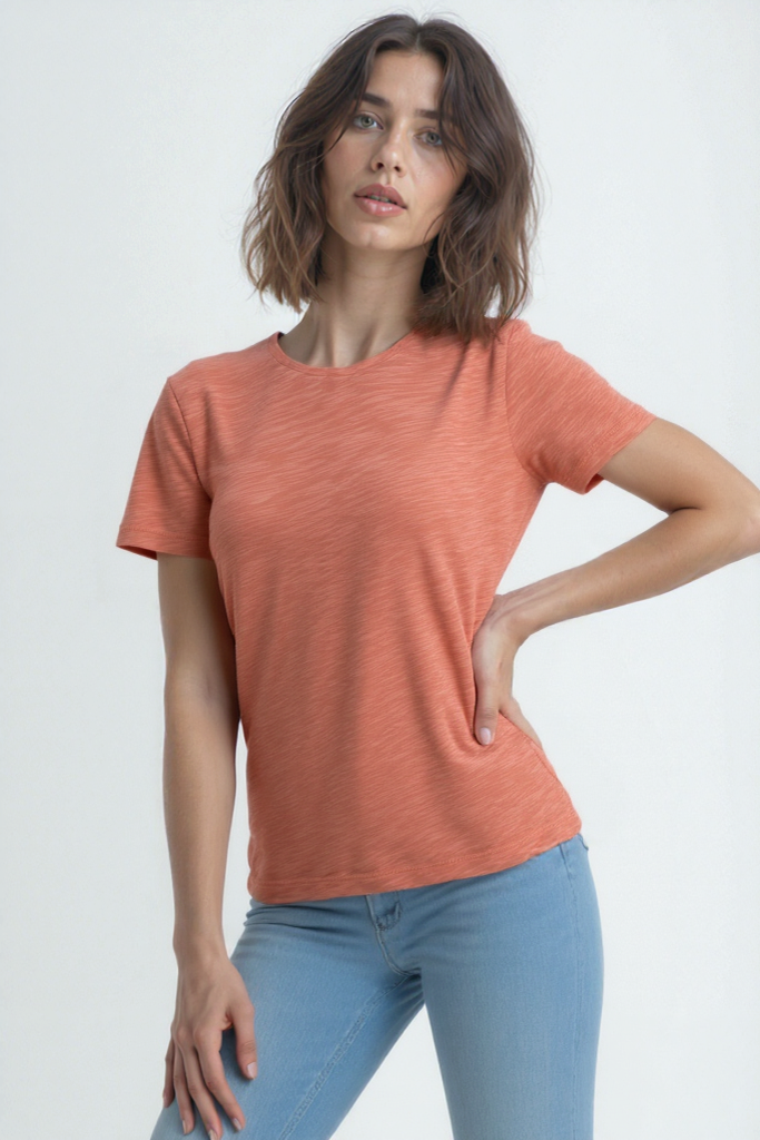 BETTINA S/S TOP in Emberflow