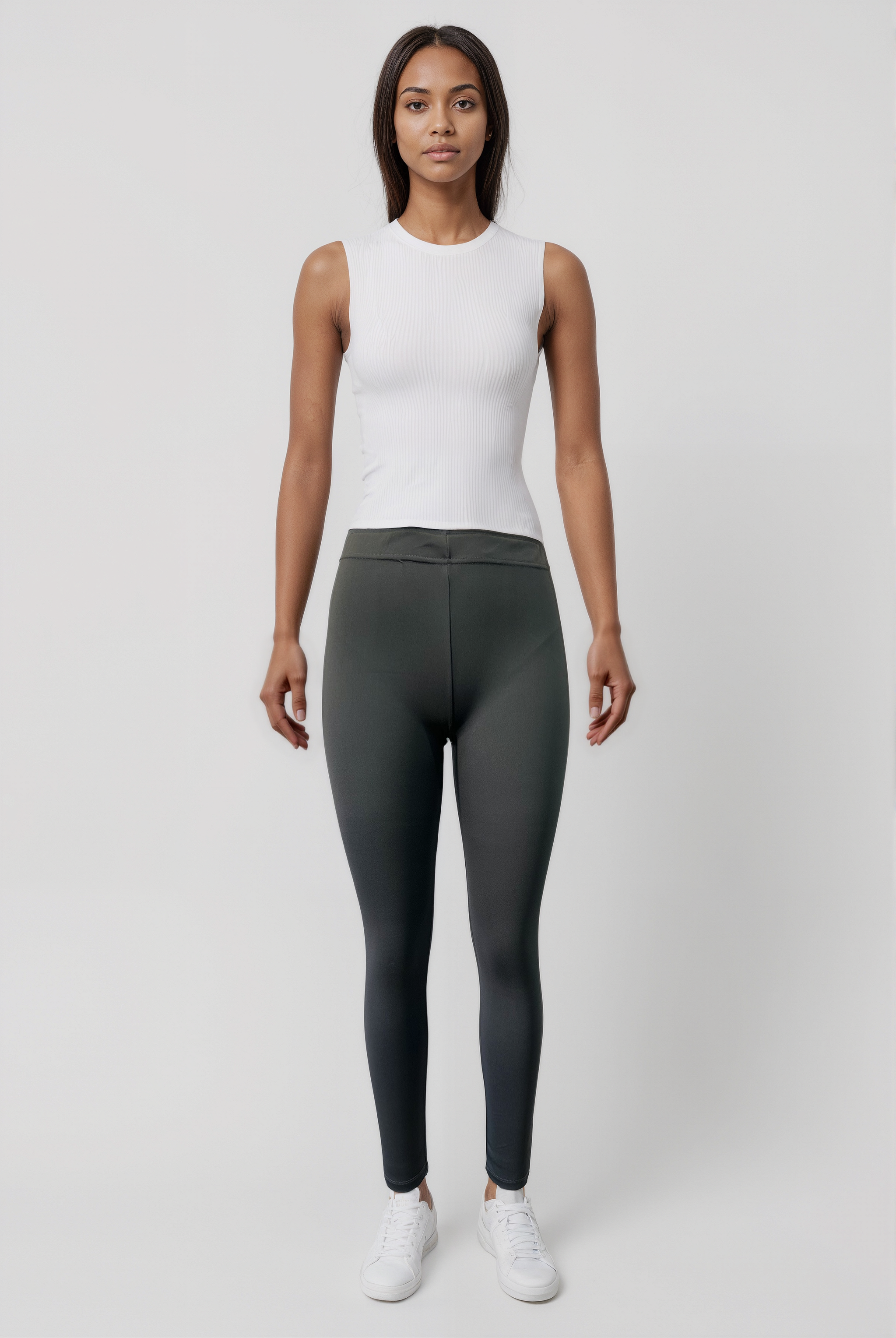 LILLIAN LONG LEGGING in Asphalt