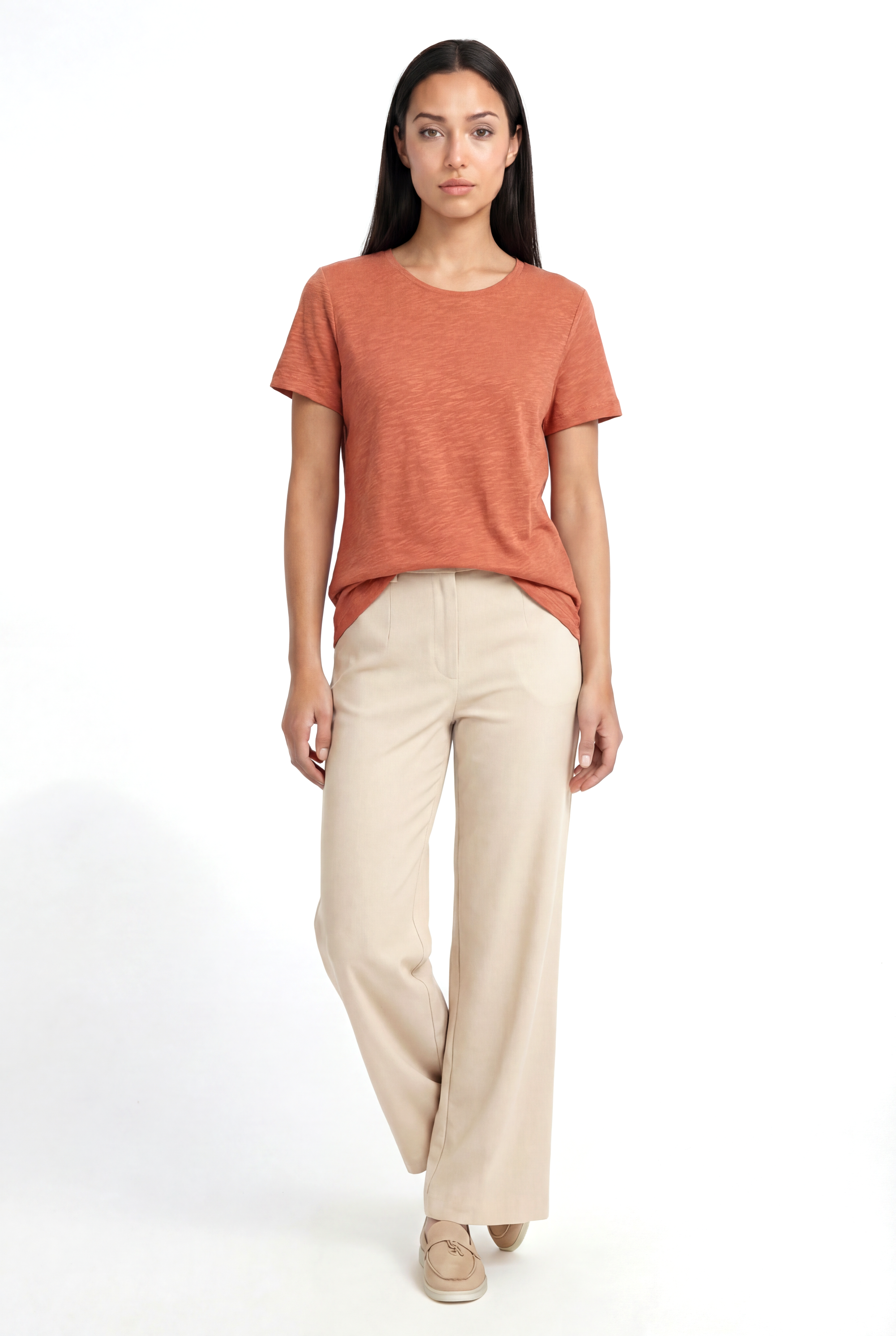 BETTINA S/S TOP in Emberflow