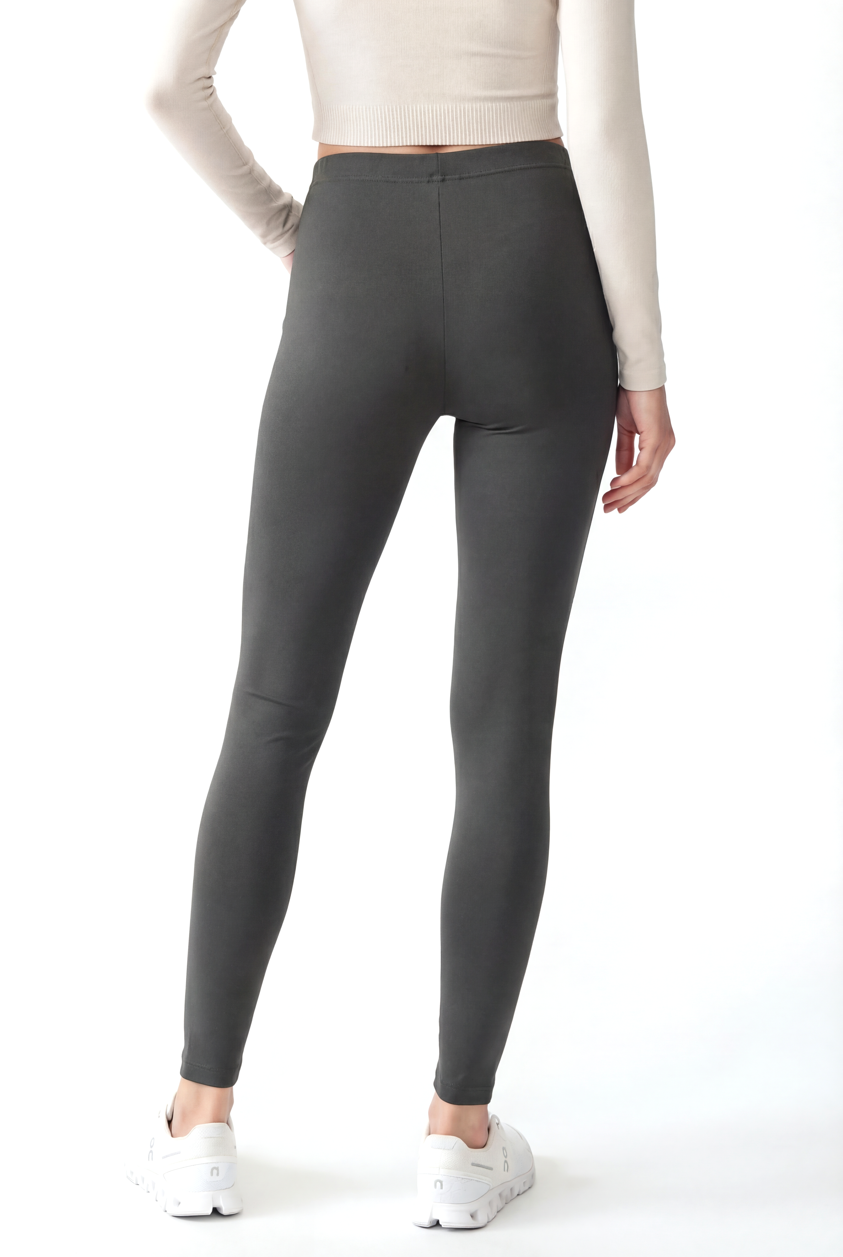 LILLIAN LONG LEGGING in Asphalt