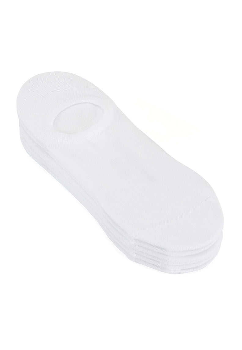 INVISIBLE SOCKS 7-PACK in White