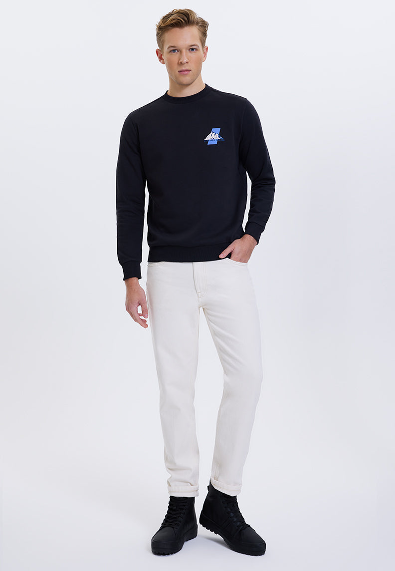 WMWINTER HILL SWEAT in Black