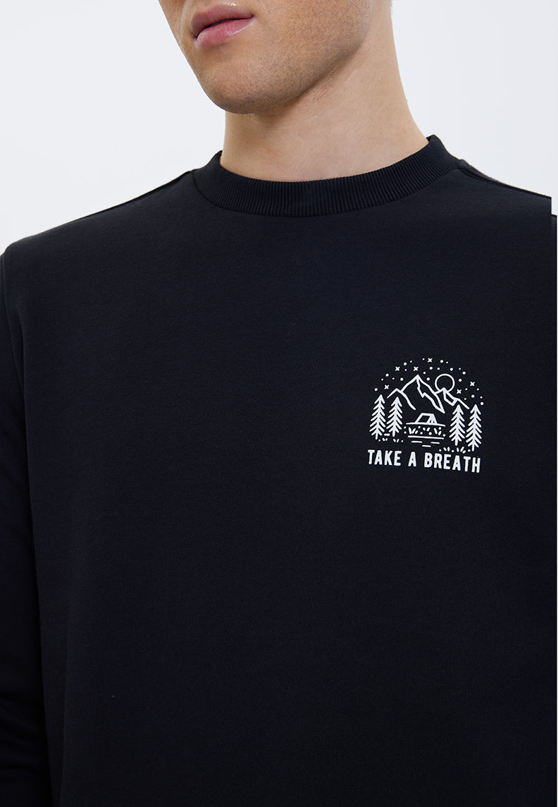 WMLINE BREATH SWEAT in Black