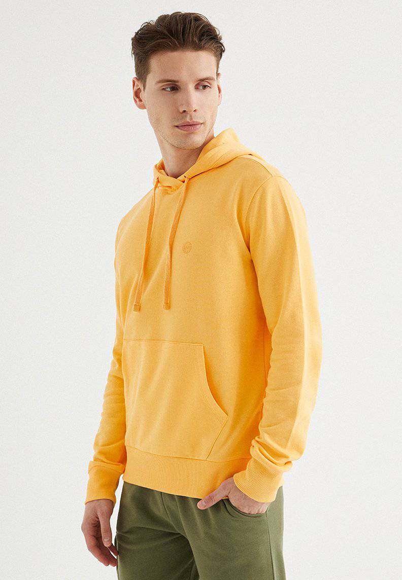 CORE HOODIE w/POCKET in Warm Apricot