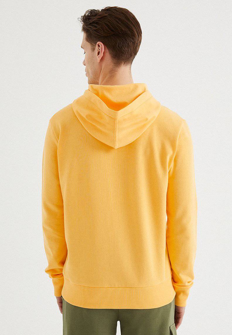 CORE HOODIE mit TASCHE in Warm Apricot