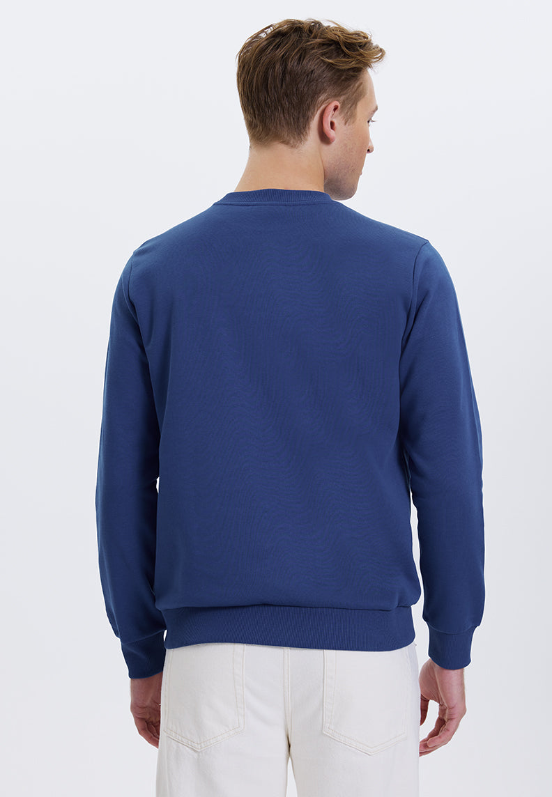 WMWINTER MOUNTAIN SWEAT in Blauwe Kwarts