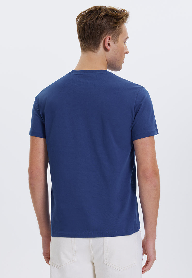 WMWINTER PATH TEE in Blue Quartz