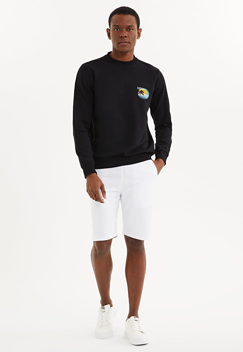 SUNSET COLLAGE SWEAT