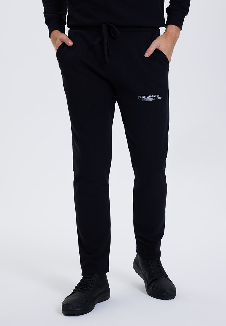WMRECYCLED SWEATPANTS in Black