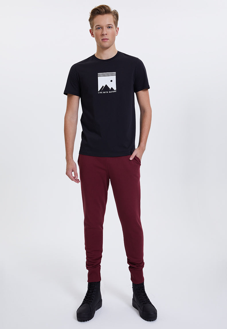WMLINE LIVE TEE in Schwarz