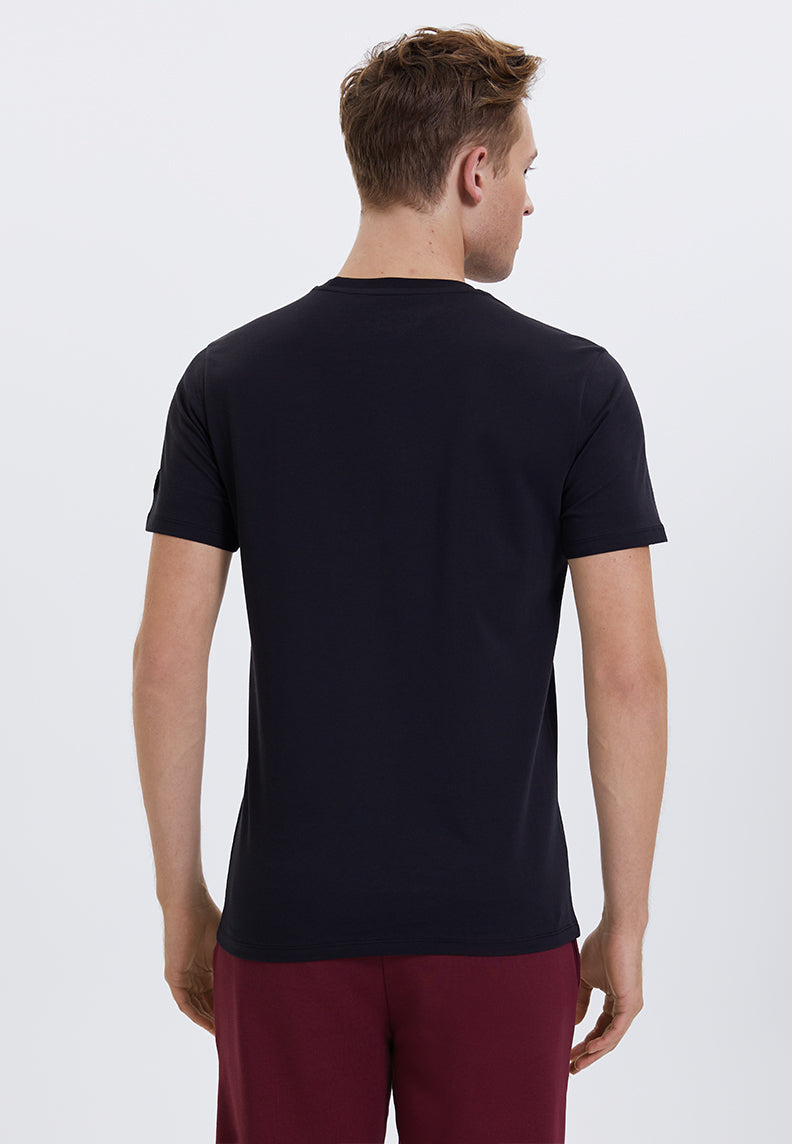 WMLINE LIVE TEE in Schwarz