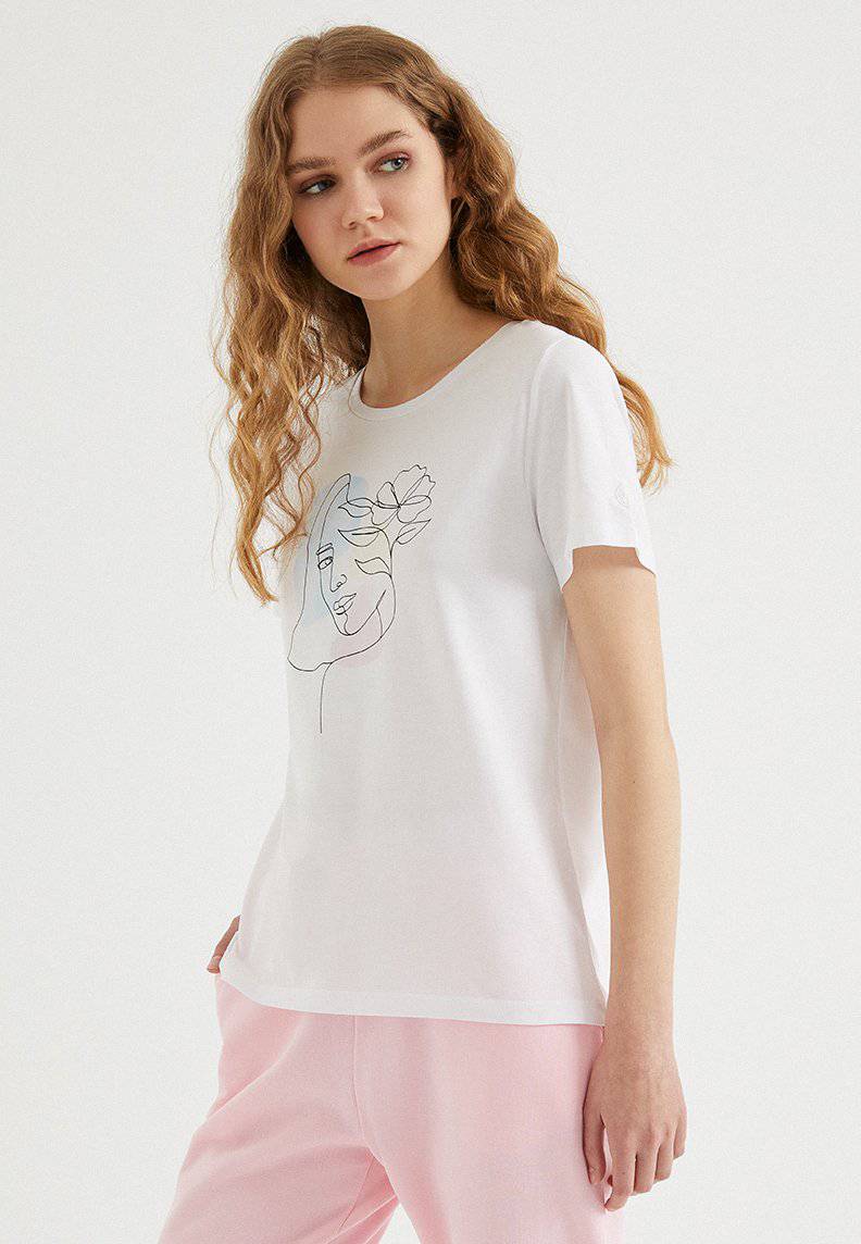 WATERCOLOUR BLOOM TEE