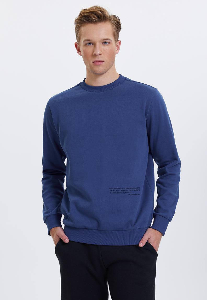 WMSLOGAN PLANT SWEAT in Blauquarz