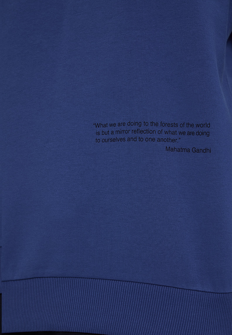 WMSLOGAN PLANT SWEAT in Blauquarz