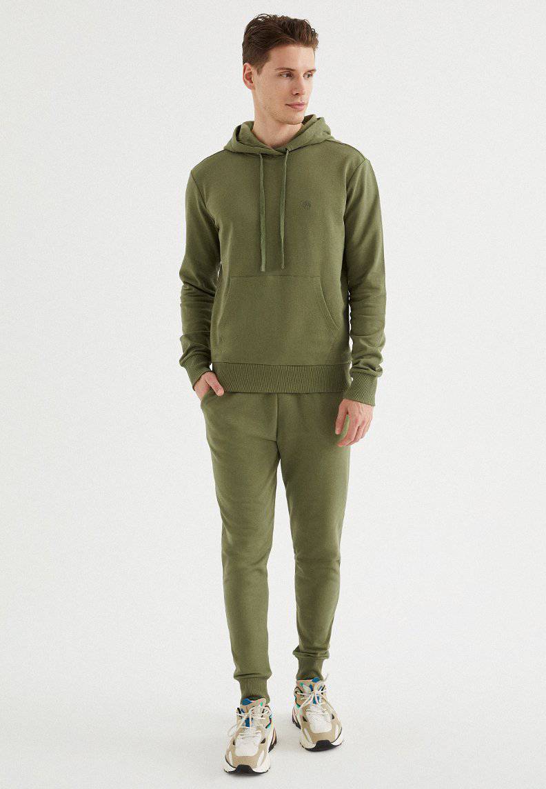 CORE HOODIE w/POCKET in Capulet Olive
