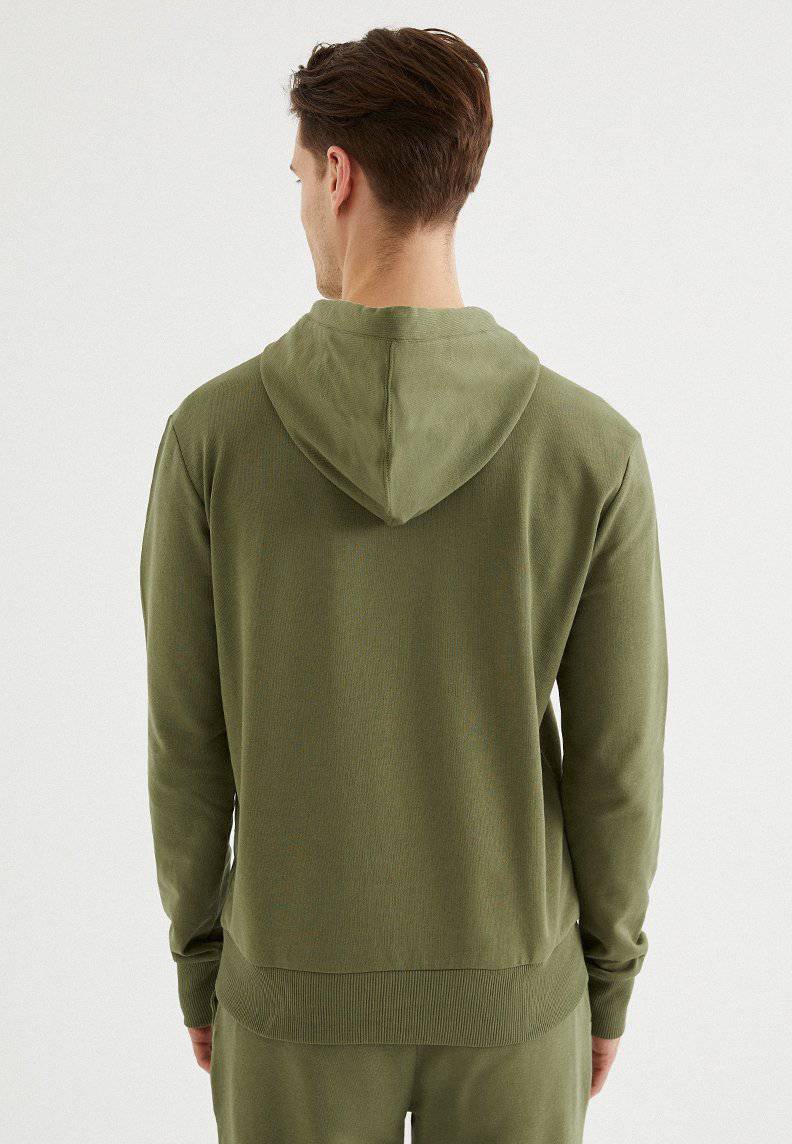 CORE HOODIE w/POCKET in Capulet Olive
