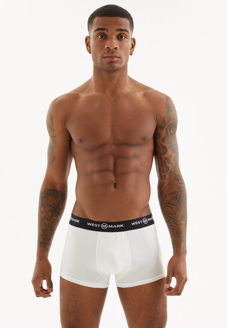 SOLID BLACK WHITE TRUNK 3-PACK