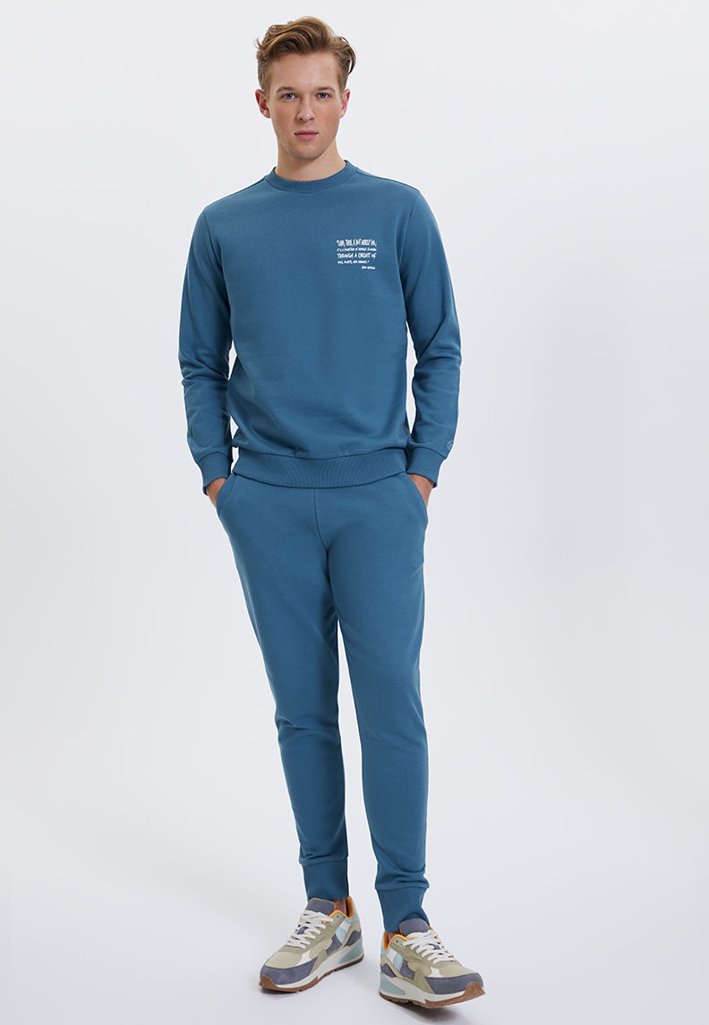 WMSLOGAN SOIL SWEAT in Mitternacht