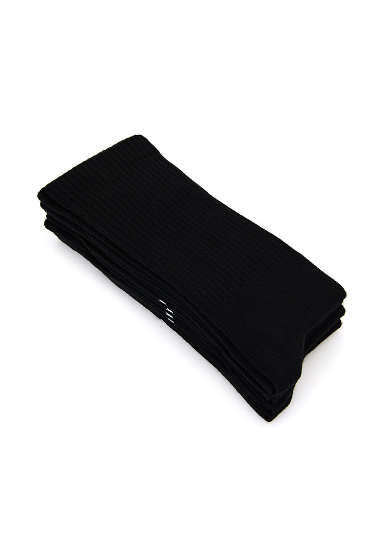 TENNIS SOCKS 4-PACK in Black