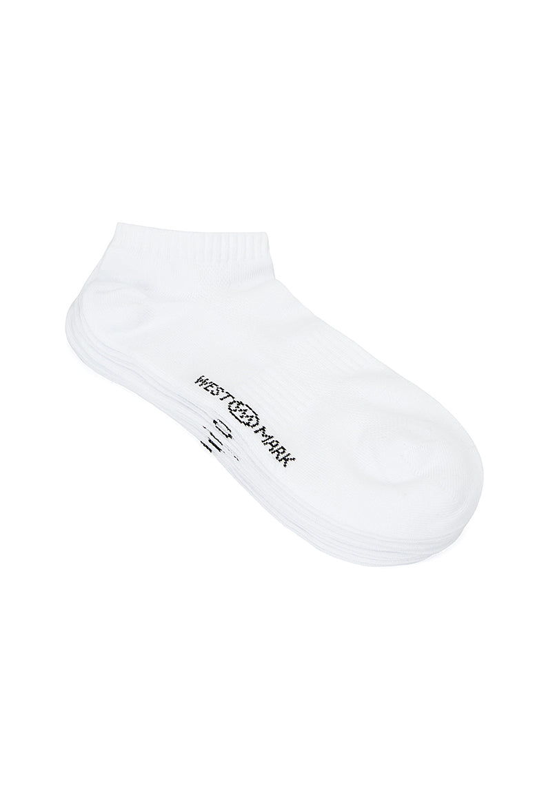 ANKLE SOCKS 6-PACK in White