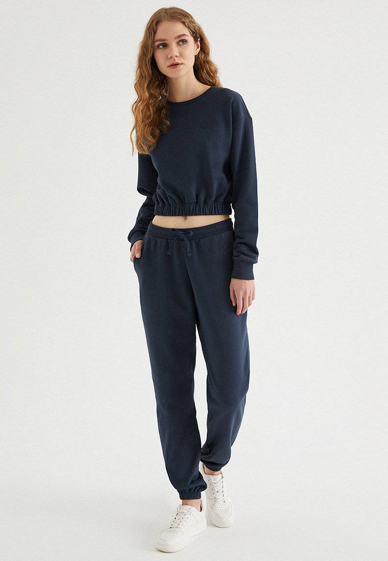 ENJOY CUFFED JOGGER in Blue Nights