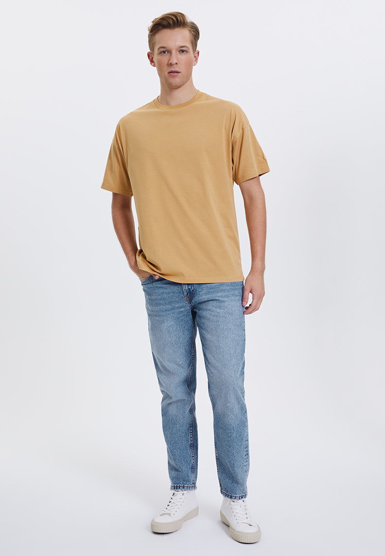 ESSENTIALS OVERSIZED TEE in Iced Coffee