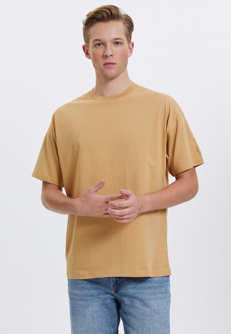 ESSENTIALS OVERSIZED TEE in Iced Coffee