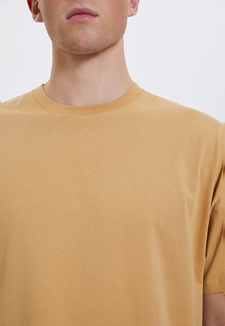 ESSENTIALS OVERSIZED TEE in Iced Coffee