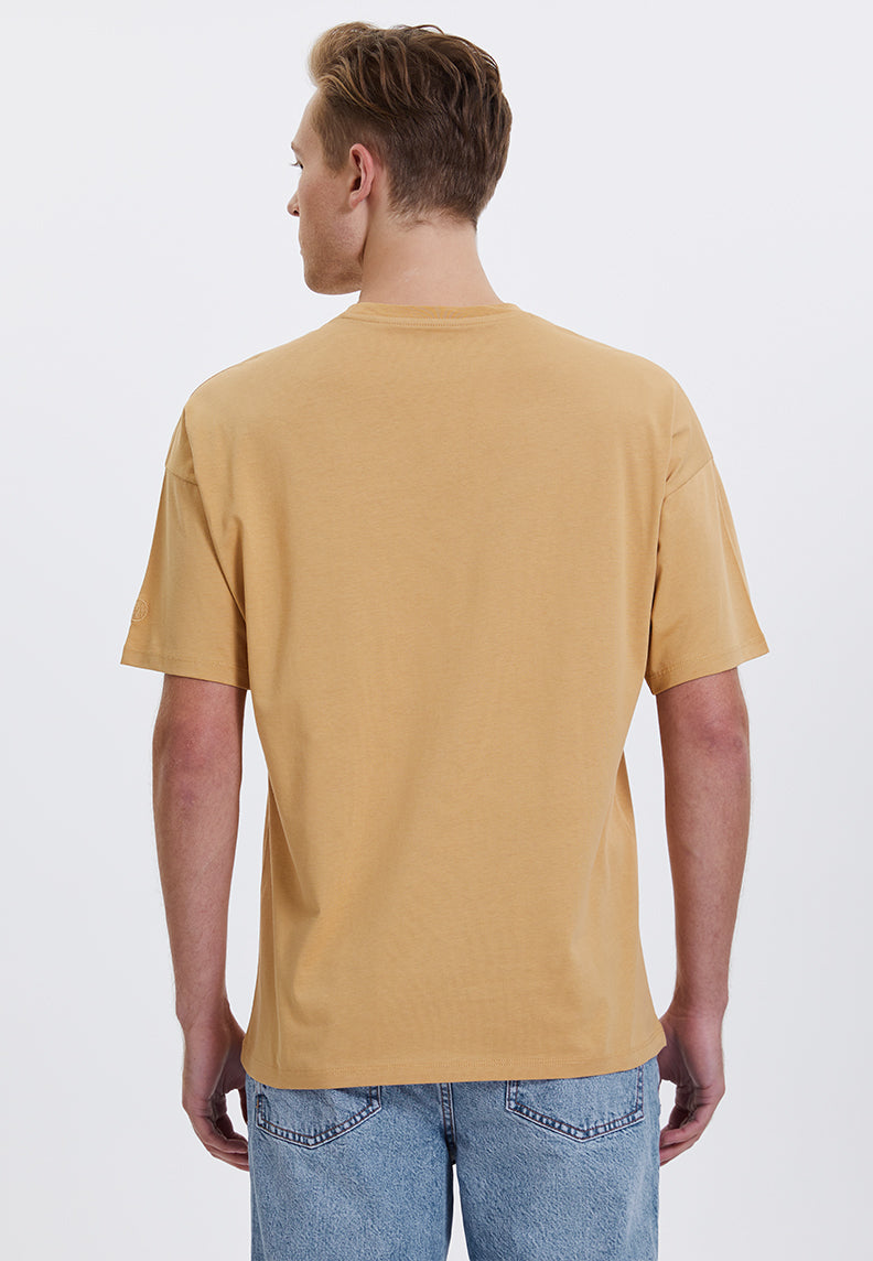 ESSENTIALS OVERSIZED TEE in Iced Coffee