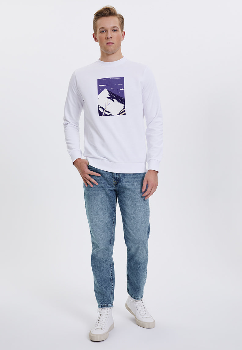 WMWINTER MOUNTAIN SWEAT in Weiß