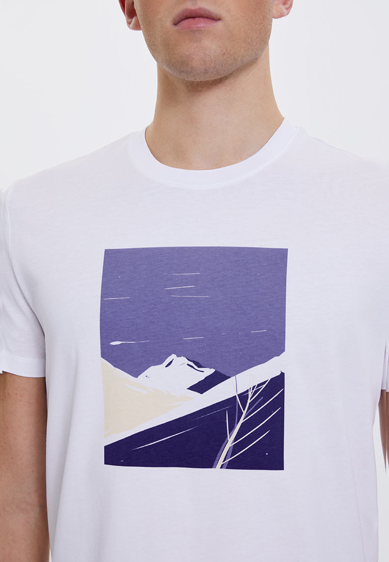 WMWINTER PATH TEE in Weiß