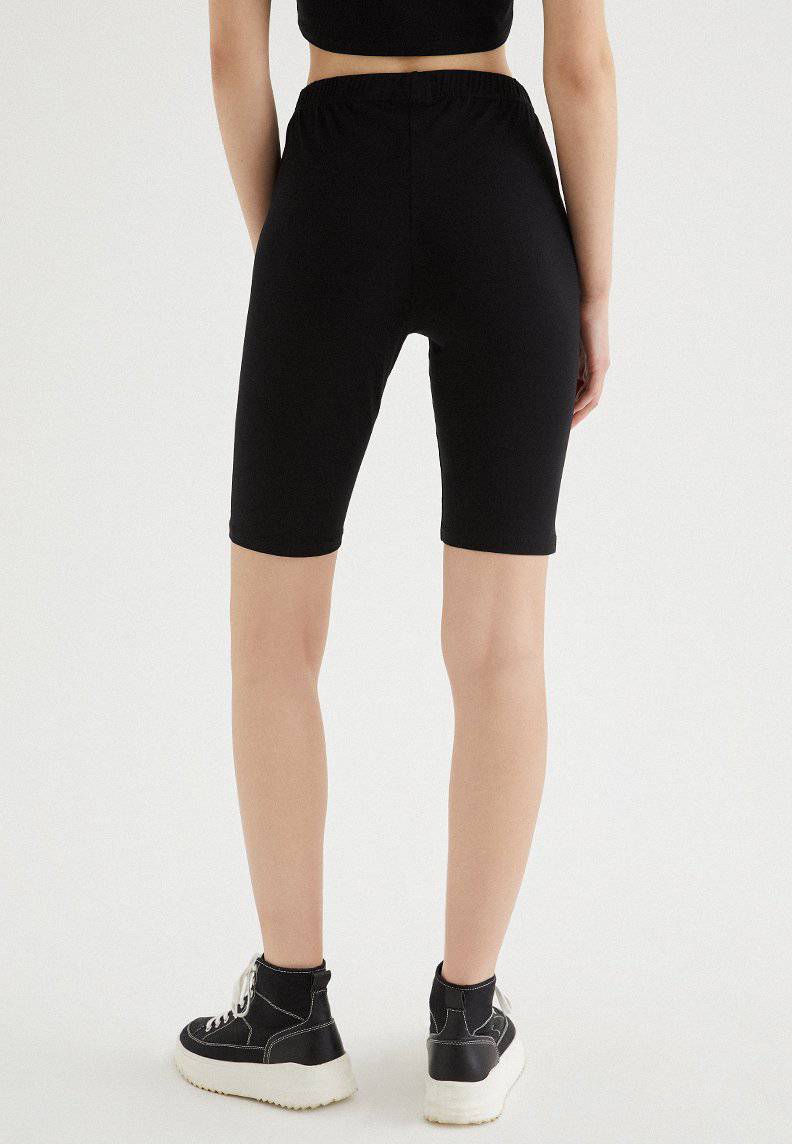 TOUCH BUSTIER SET in Black