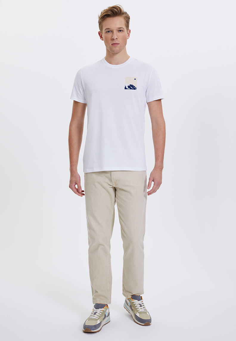 WMWINTER MOON TEE in White