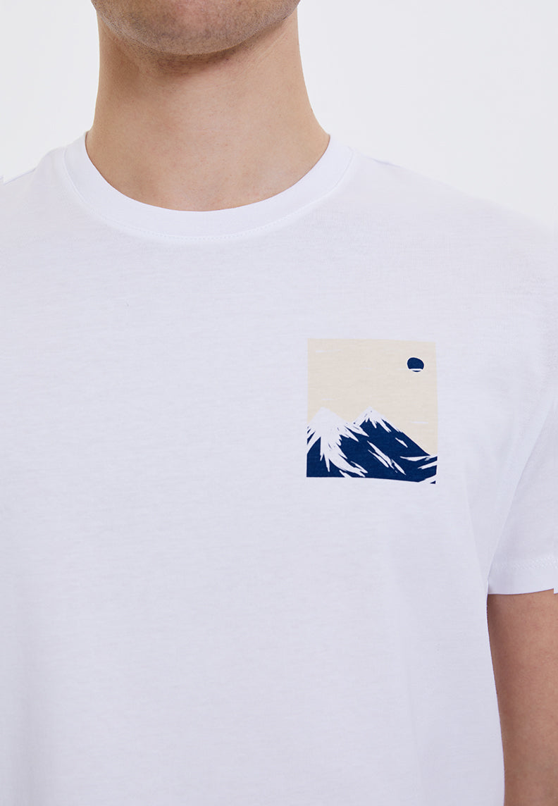 WMWINTER MOON TEE in White