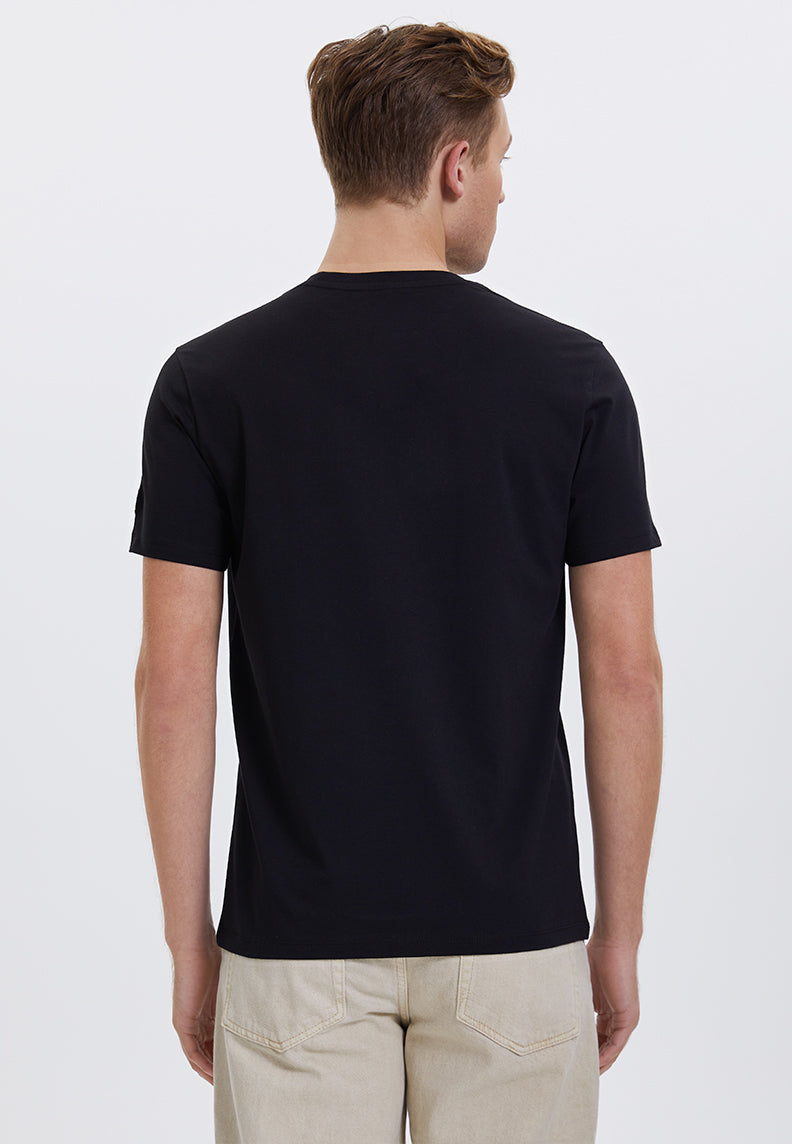 WMWINTER MOON TEE in Schwarz