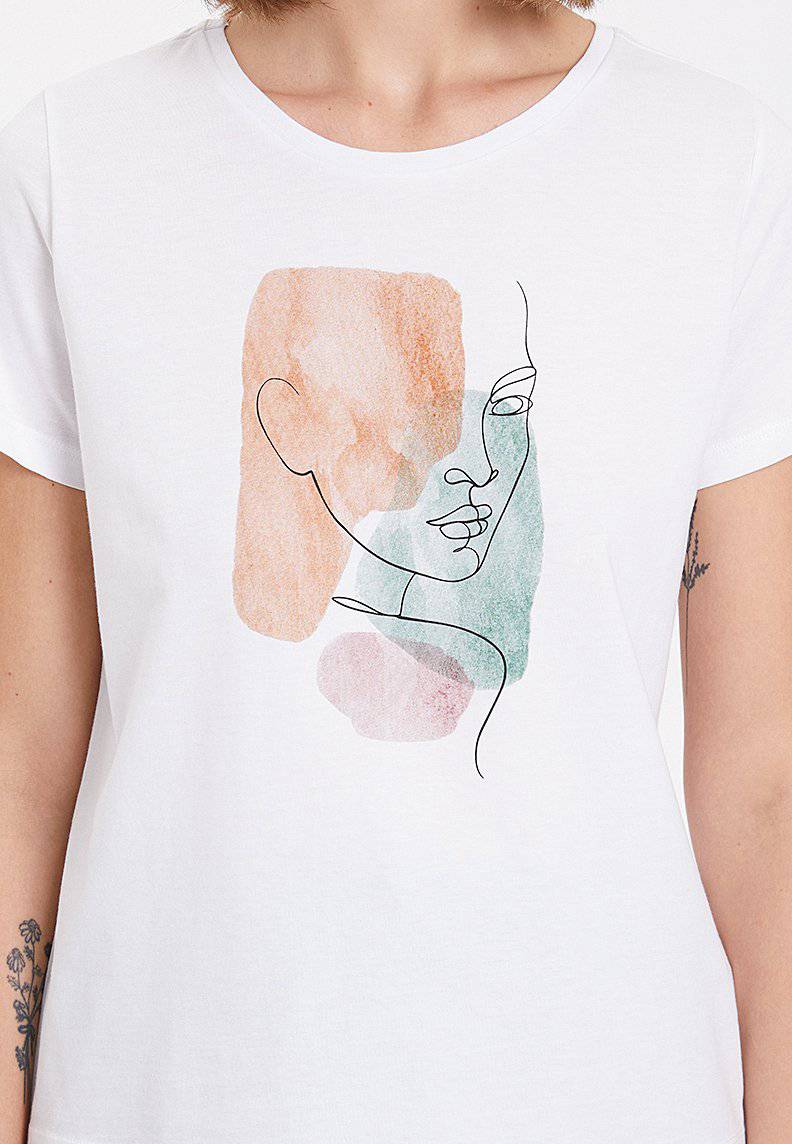 WATERCOLOUR PORTRAIT TEE