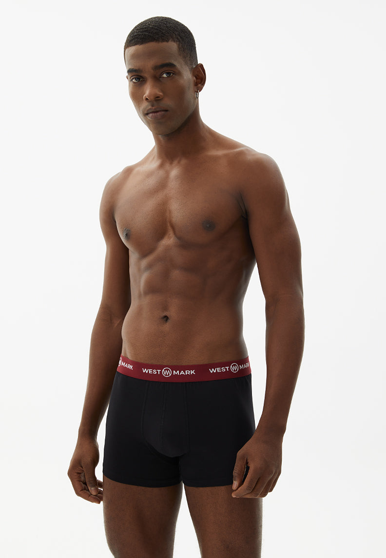 OSCAR TRUNK 3ER-PACK in Schwarz, Rot, Weiß