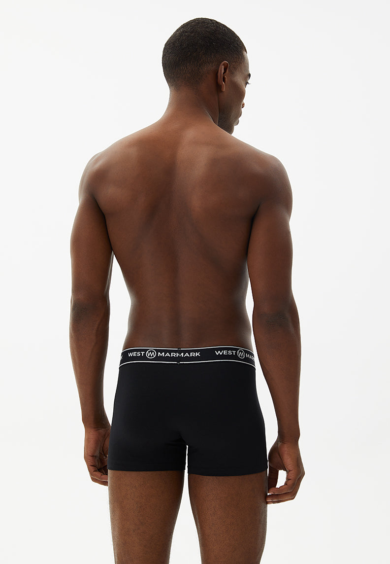 ATLAS TRUNK 3-PACK in zwart, wit, grijs melange