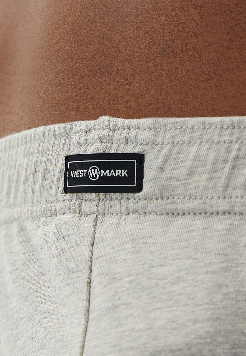 BRUNO SLIP 3ER PACK in Grau Melange