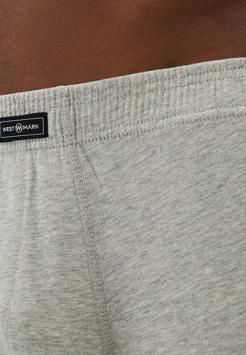 ARTHUR TRUNK 3ER-PACK in Grau Melange