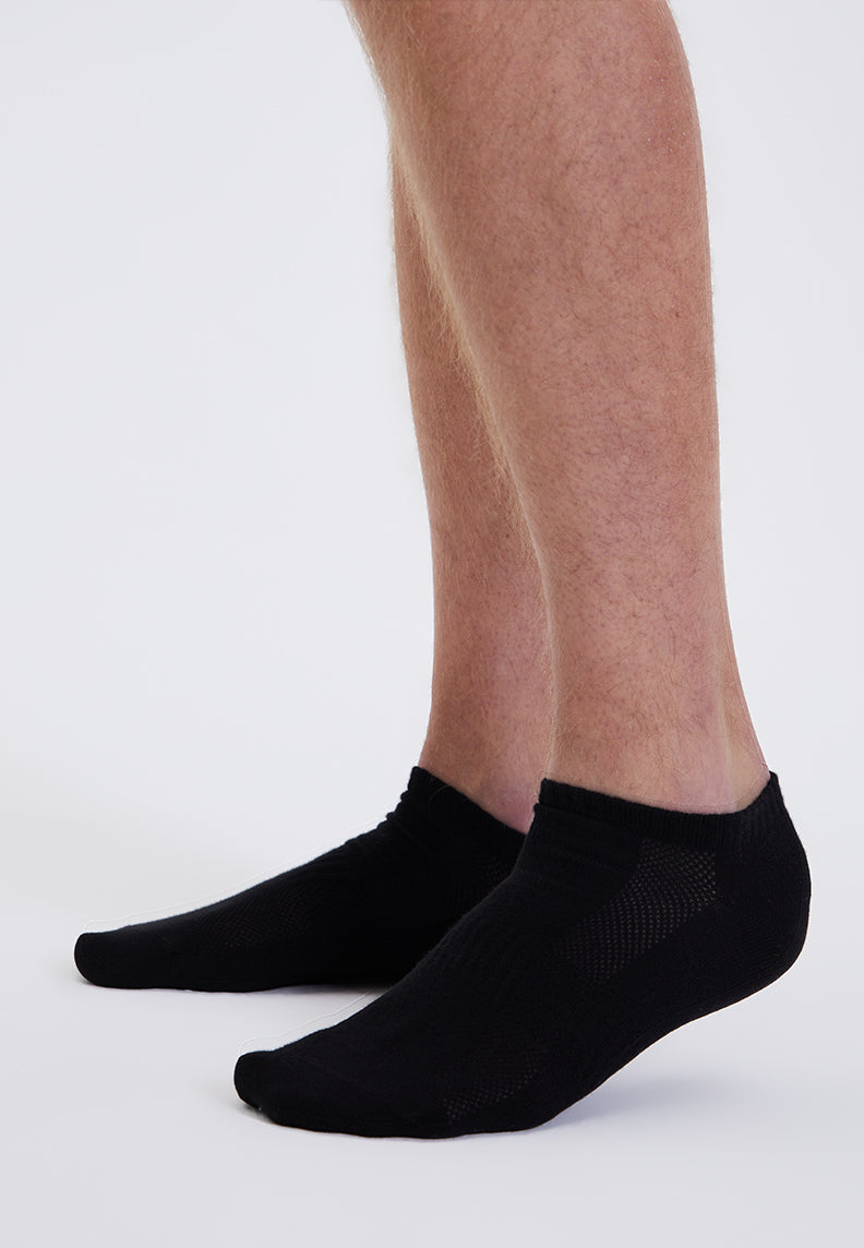 ANKLE SOCKS 6-PACK in Black