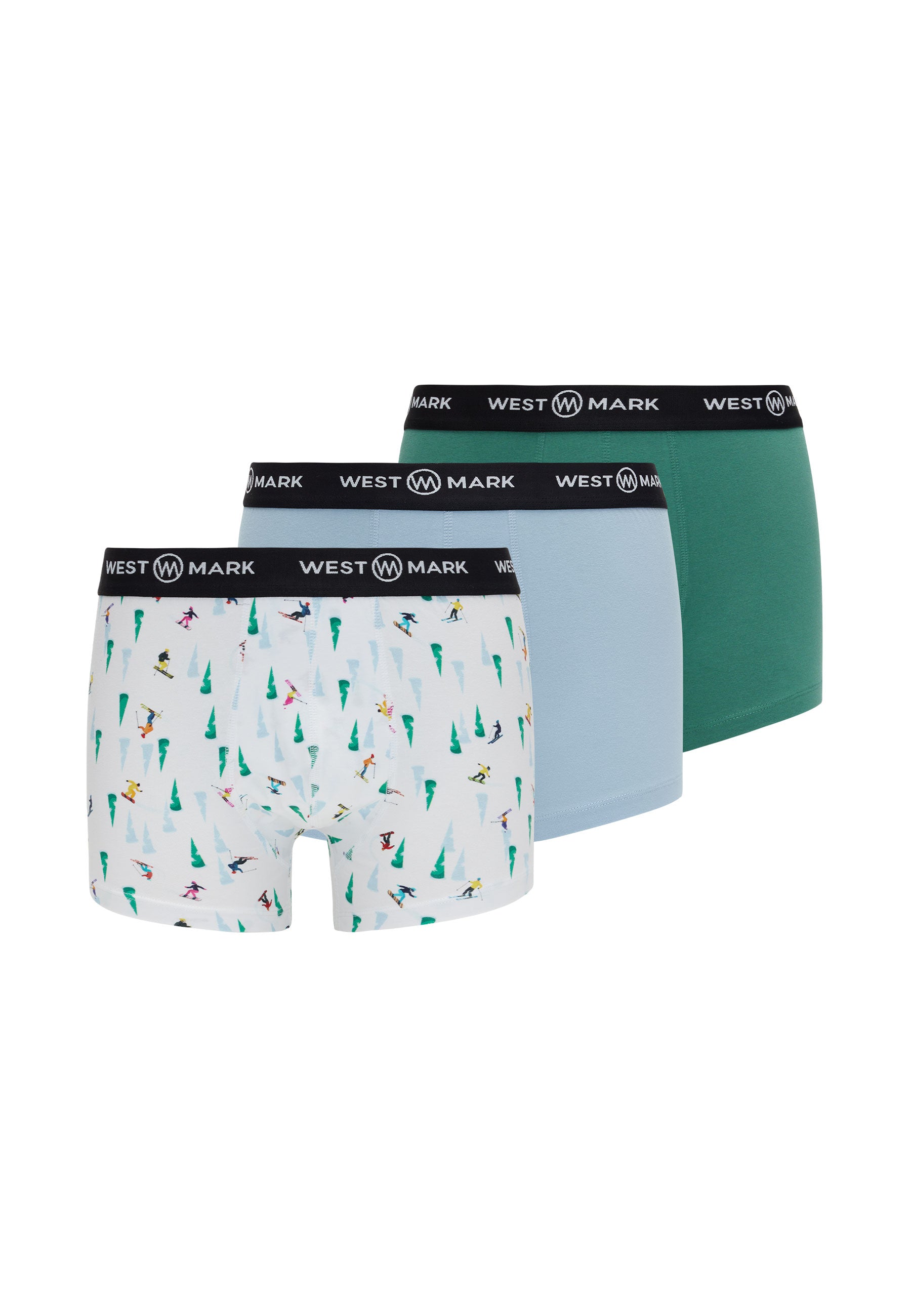 OSCAR 3-PACK WINTER ICONS in Green, Blue