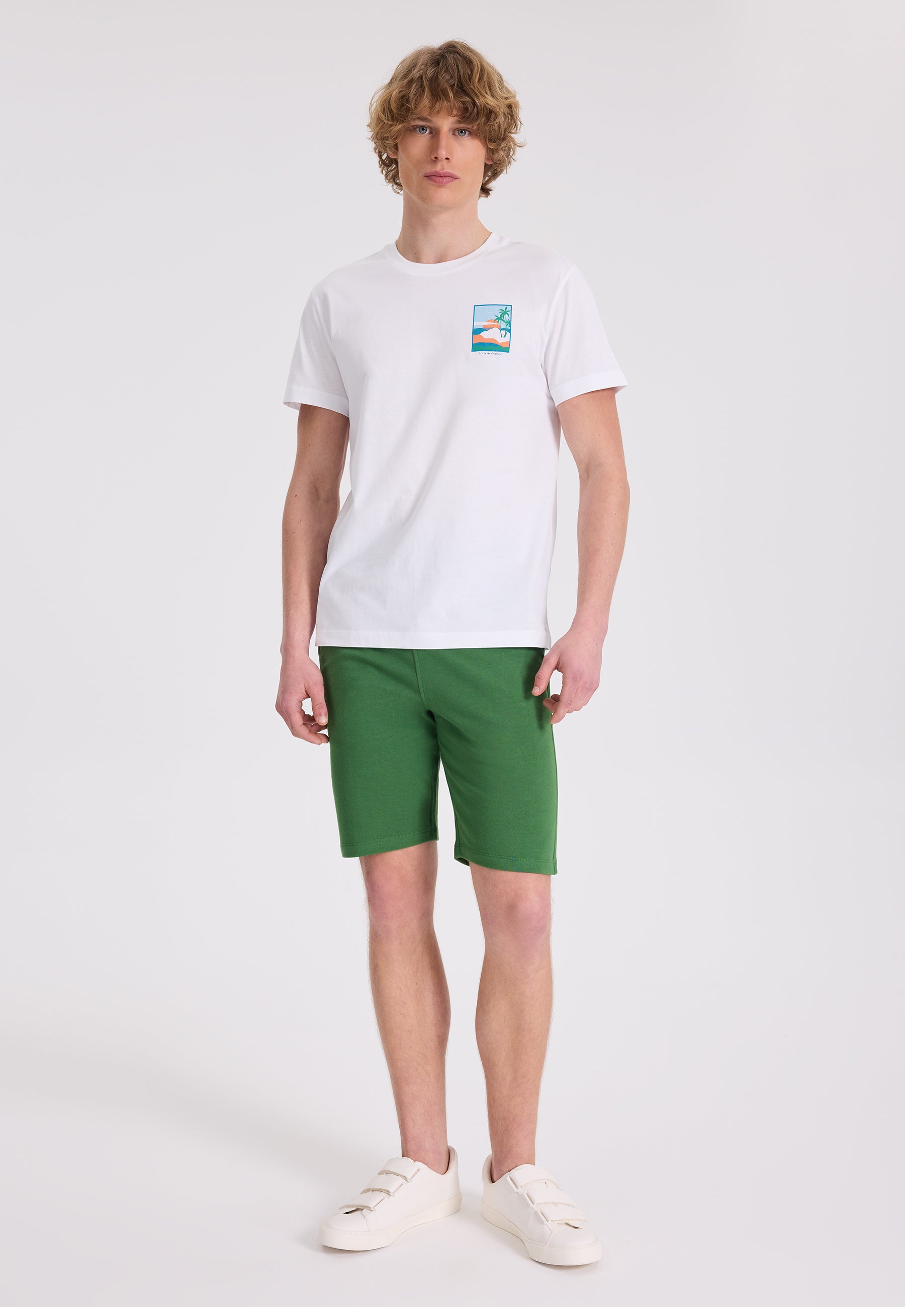 CORE SHORTS in Piquant Green