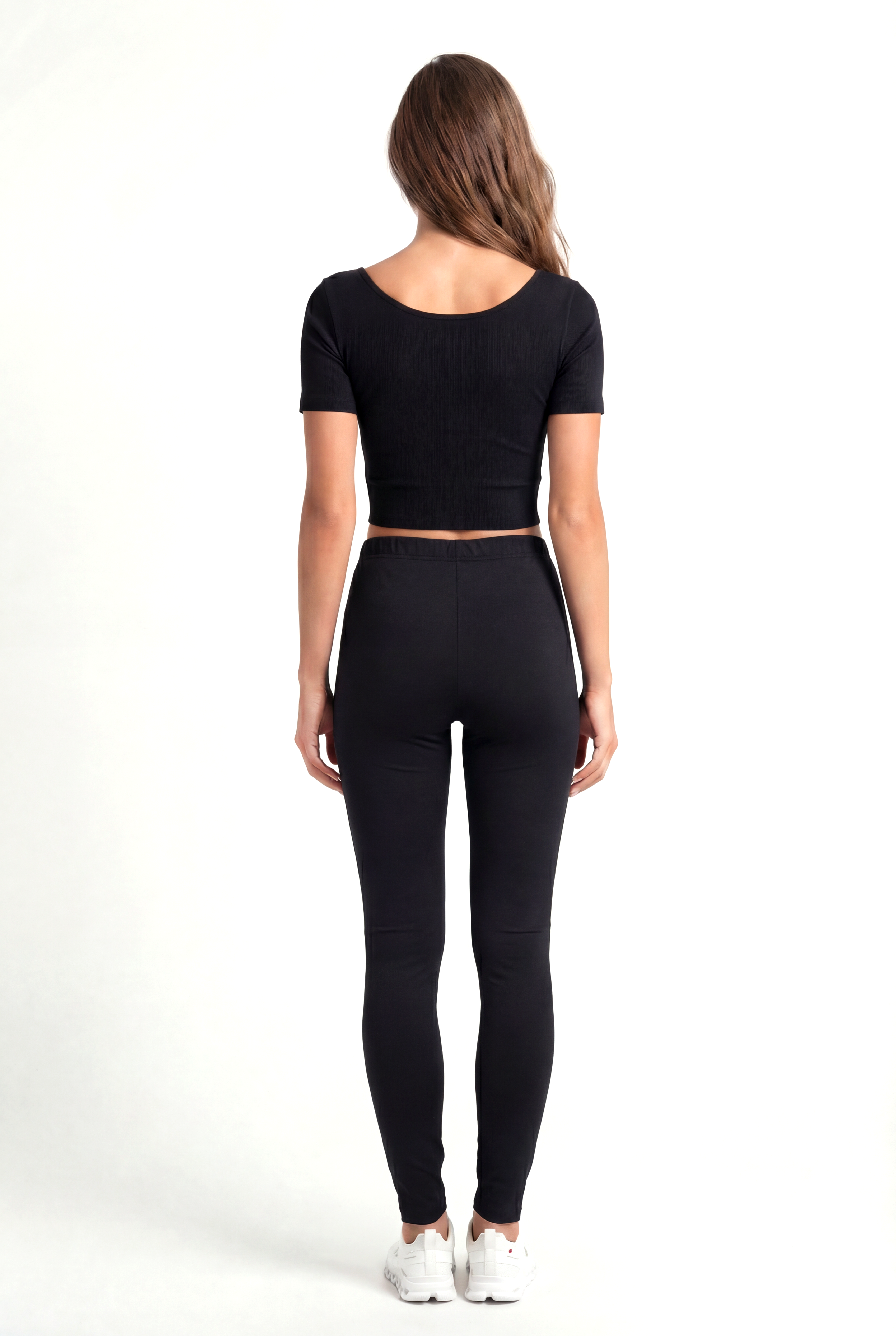 LILLIAN LONG LEGGING in Black OPT2