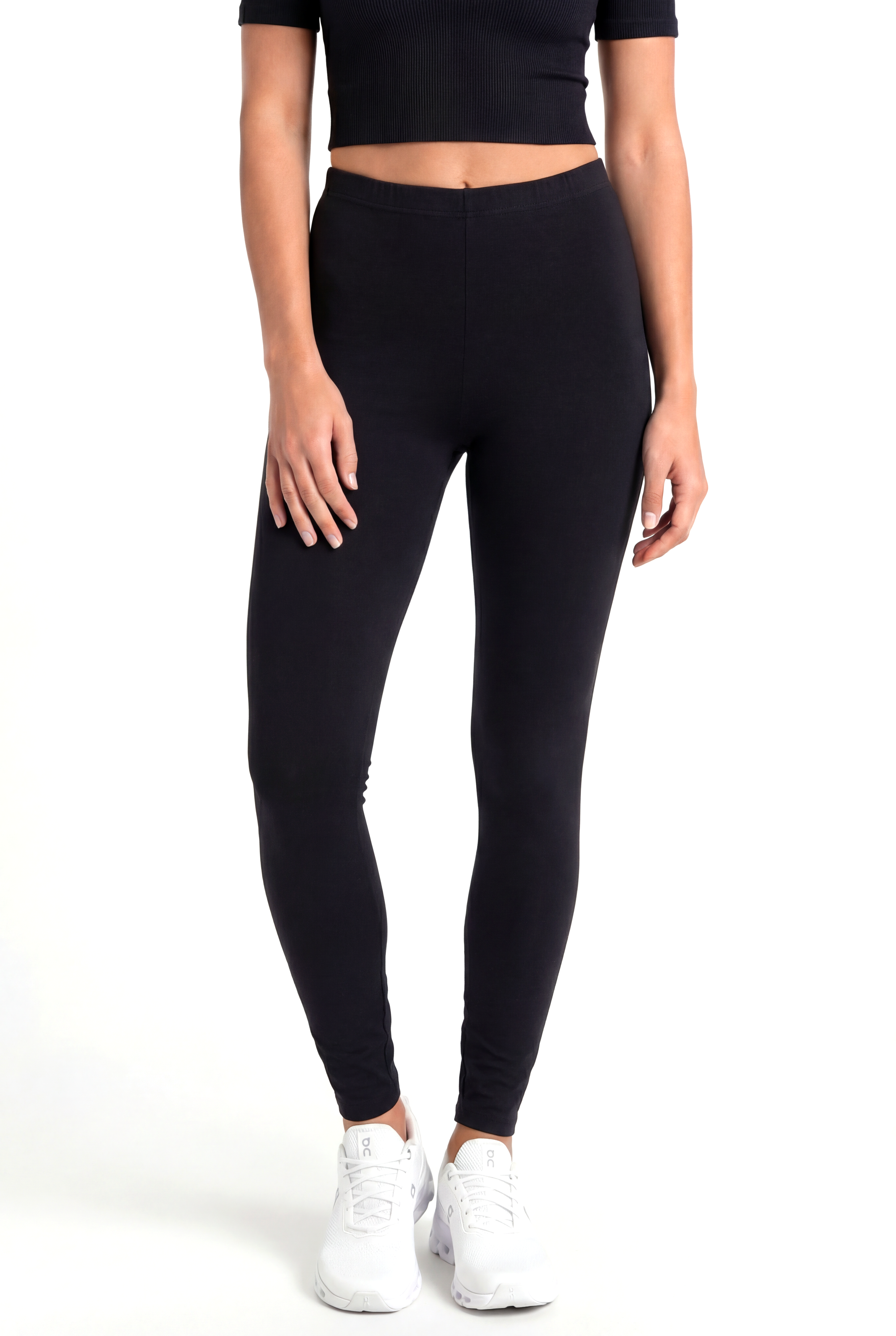 LILLIAN LONG LEGGING in Black OPT2