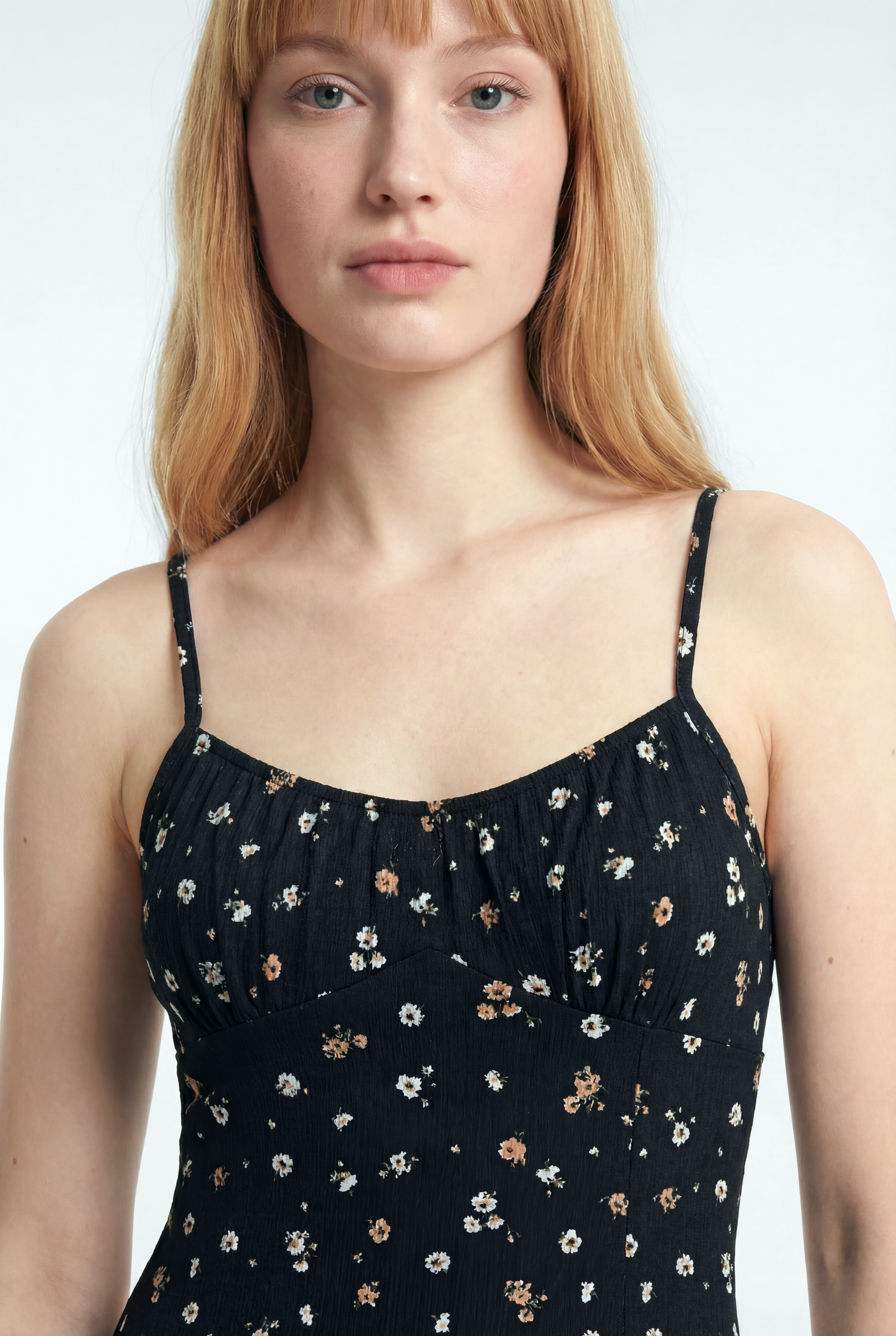 MARTA S/L DRESS in Black
