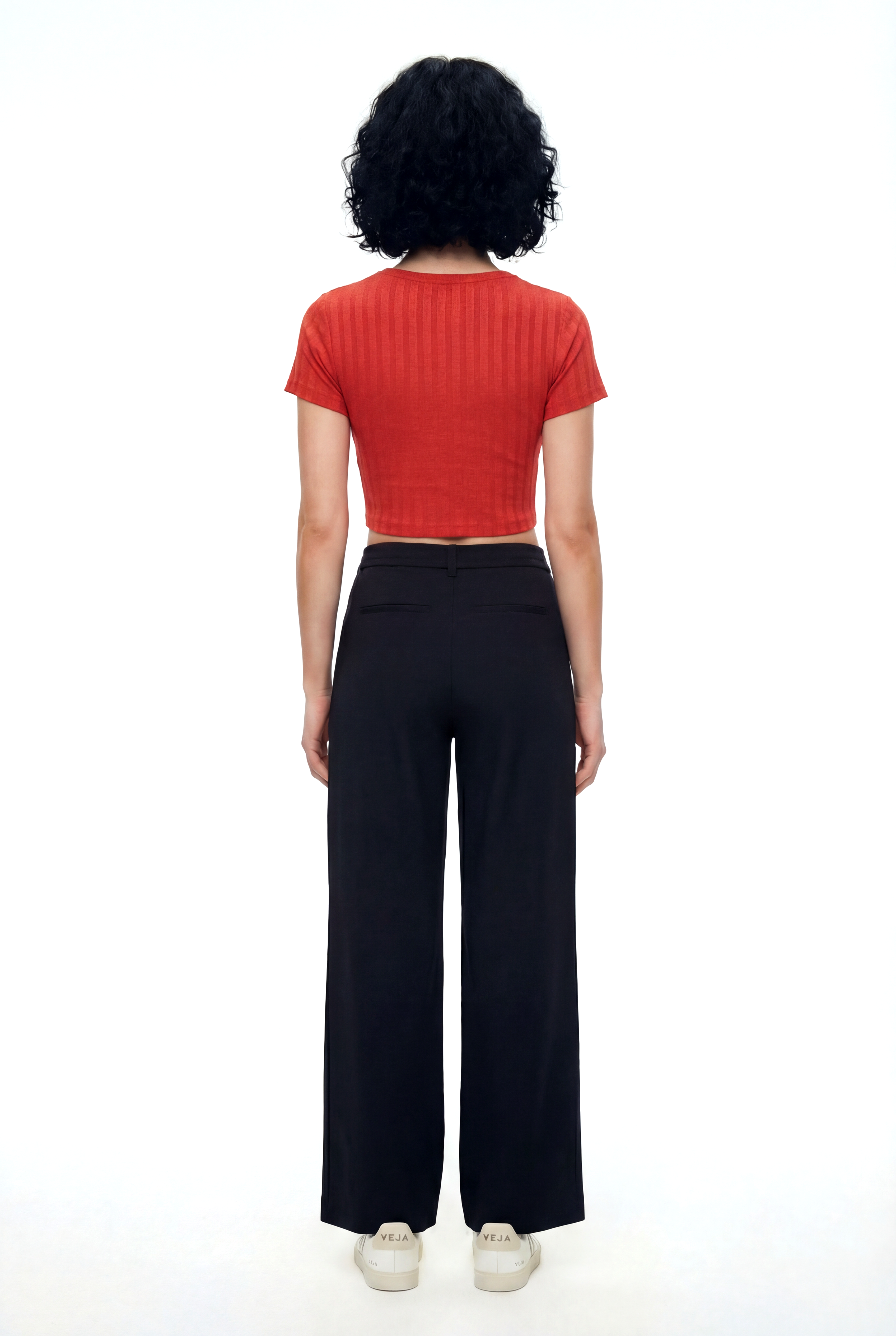 SANDY S/S TOP in Red