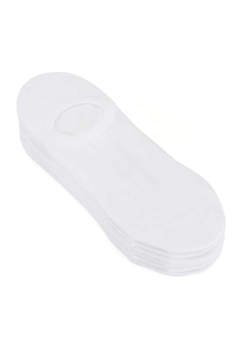 INVISIBLE SOCKS 6-PACK in White