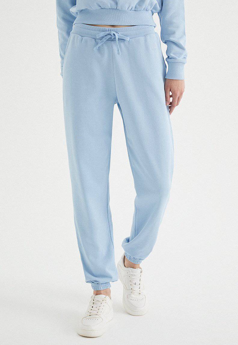 ENJOY CUFFED JOGGER in Powder Blue